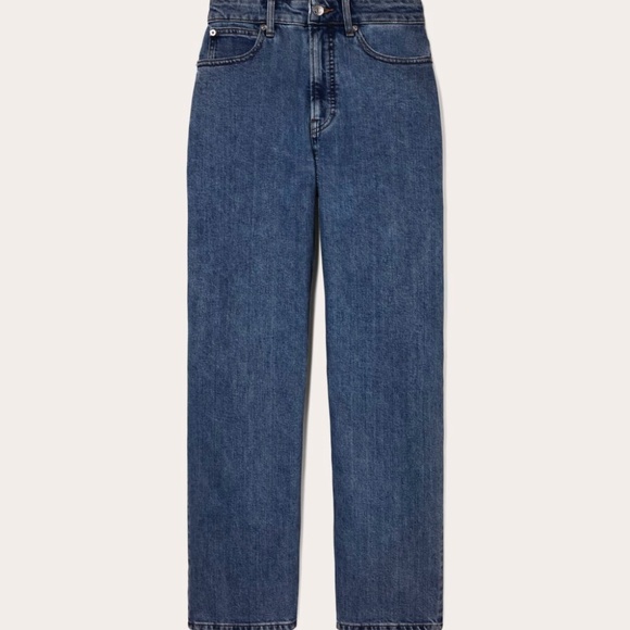 Everlane Women's Way-High® Hourglass Jean in Indigo, Size 33, Cotton/Denim - Picture 2 of 5